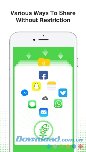 Call Recorder cho ios chia sẻ không giới hạn