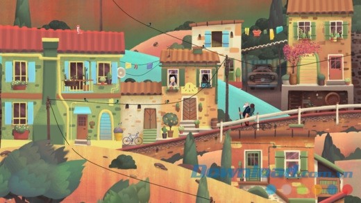 Thiết kế đồ họa vẽ tay tuyệt đẹp của Old Man's Journey cho iOS