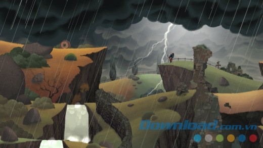 Old Man's Journey cho iOS thử thách người chơi qua nhiều môi trường khác nhau