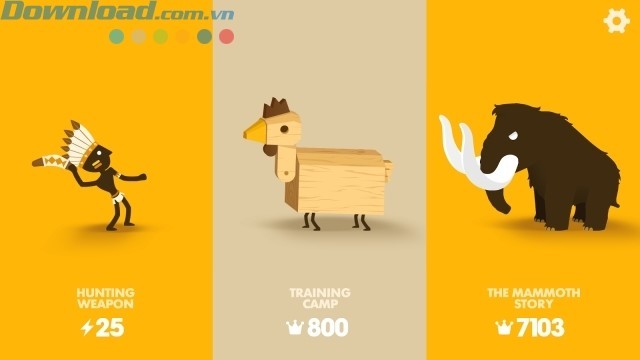 Săn nhiều động vật khác nhau