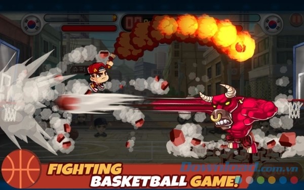 Trải nghiệm trận đấu bóng rổ gay cấn tới nảy lửa trong Head Basketball cho Mac 