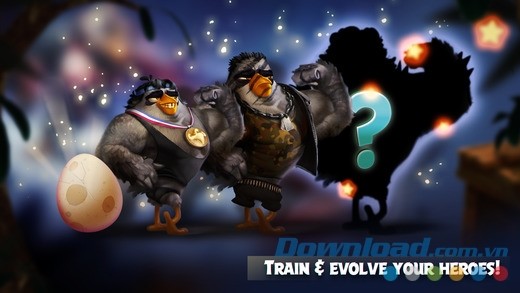 Trải nghiệm Angry Birds Evolution cho iOS để chứng kiến sự trưởng thành dị thường của những chú chim điên Trải nghiệm Angry Birds Evolution cho iOS để chứng kiến sự trưởng thành dị thường của những chú chim điên