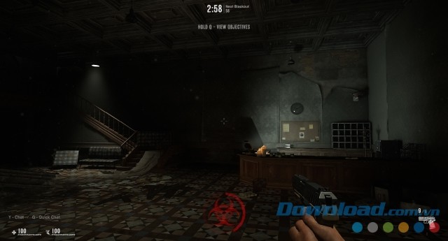 Giao diện chính của game hành động bắn súng mới Deceit cho máy tính