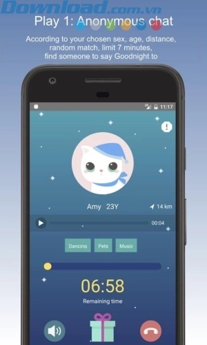 Chat voice ẩn danh 