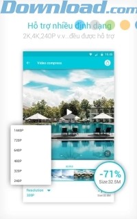 Hỗ trợ nhiều định dạng