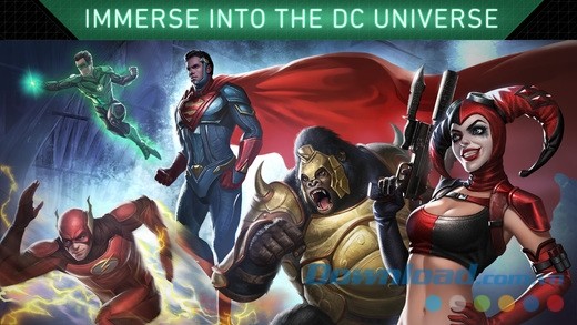 Nào hãy cùng đắm mình vào thế giới siêu anh hùng DC tuyệt vời nhất chỉ có tại Injustice 2 cho iOS