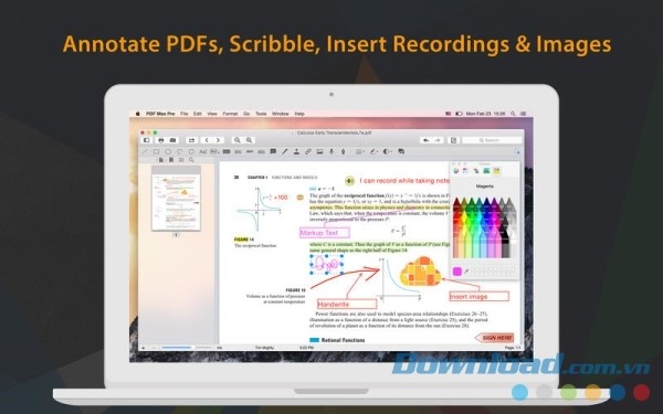 PDF Max Pro cho Mac hỗ trợ chèn file đa phương tiện vào tài liệu