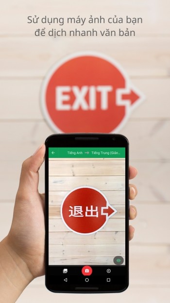 Google Dịch cho Android - dịch văn bản qua camera