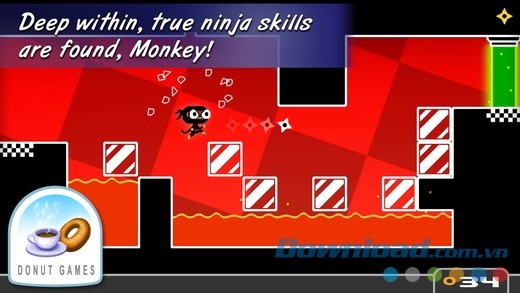 Game hành động platform huấn luyện ninja khỉ
