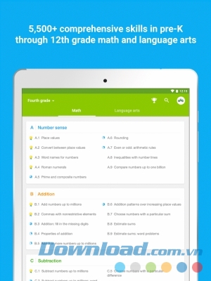 IXL cho Android cung cấp bài tập bổ trợ 12 lớp IXL cho Android cung cấp bài tập bổ trợ 12 lớp