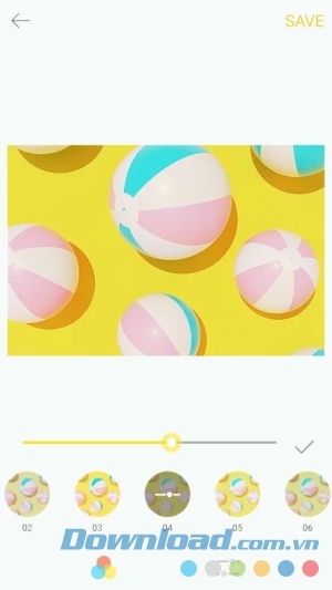 Palette Summer cho Android hợp chụp tĩnh cảnh