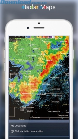 Bản đồ radar thời tiết 