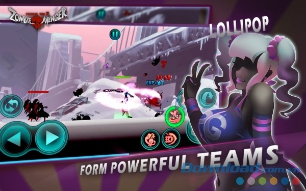 Lập đội hình anh hùng để chiến thắng trong Zombie Avengers-Stickman War Z cho Android 