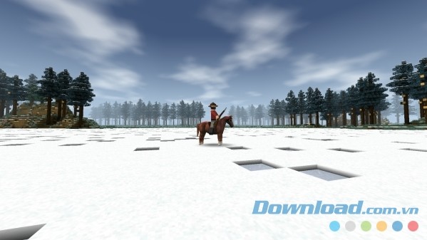 Survivalcraft 2 cho Android thách thức người chơi qua những môi trường khác nhau