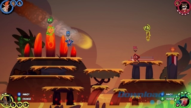 Tham gia so tài quyết liệt trong game hành động chiến đấu Dynasty Feud cho máy tính