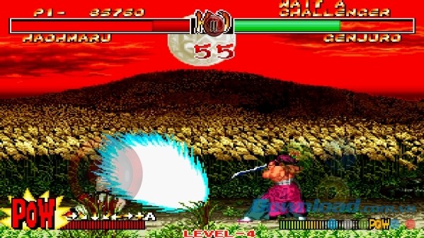 Game đối kháng Samurai Shodown II cho Android