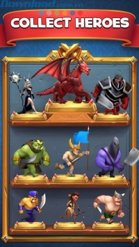 Vô số anh hùng cho bạn chiêu mộ