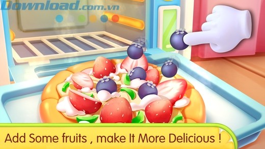 Thêm những loại trái cây cho bánh thêm hương vị