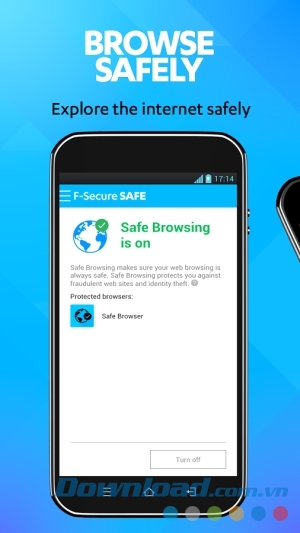 Tải F-Secure SAFE cho Android và duyệt web an toàn