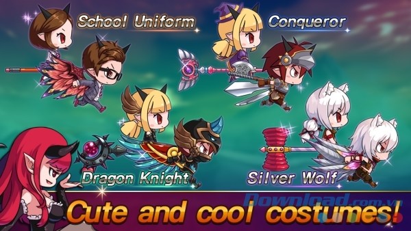 Armpit Hero: VIP cho Android có tủ đồ nhân vật đa phong cách