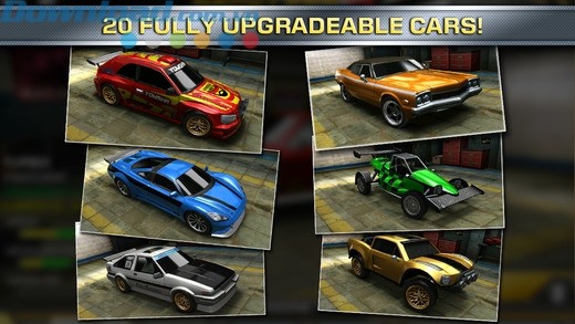 Vô số loại xe cho người chơi lựa chọn