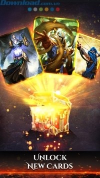 Mở khóa các thẻ bài huyền thoại