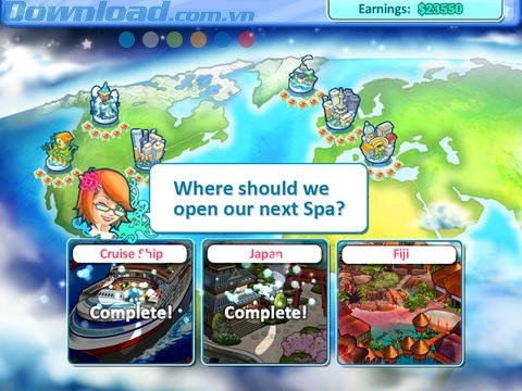 Mở tiệm spa trên toàn thế giới