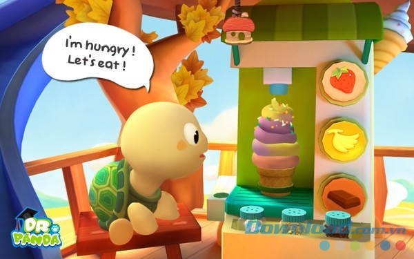 Dr. Panda & Toto's Treehouse cho Android có đồ họa hoạt hình tuyệt đẹp