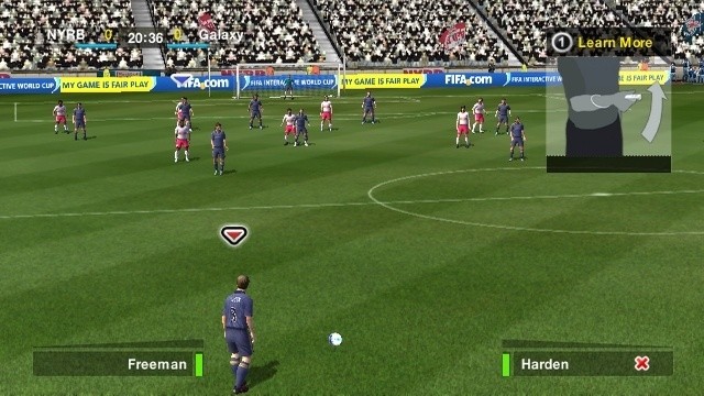 Một pha bóng trong FIFA 08 Soccer