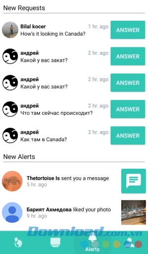 Đặt mọi câu hỏi trên uCiC cho Android