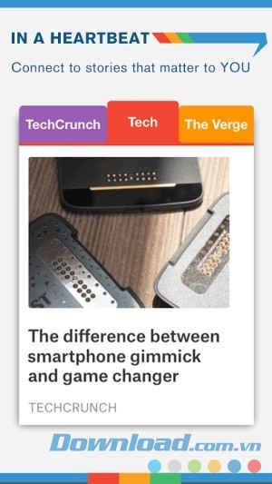 SmartNews cho Android  có tốc độ tải nhanh
