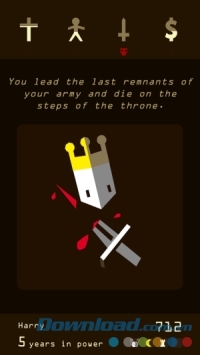 Phán quyết của bạn ảnh hướng tới ngôi vị ngai vàng trong Reigns cho Android