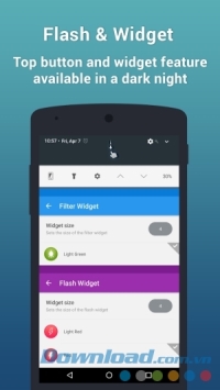 EyeFilter Pro cho Android có chế độ ban đêm