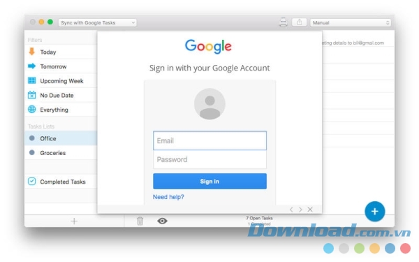 gTasks Pro cho Mac giúp bạn quản lý công việc thông minh hơn