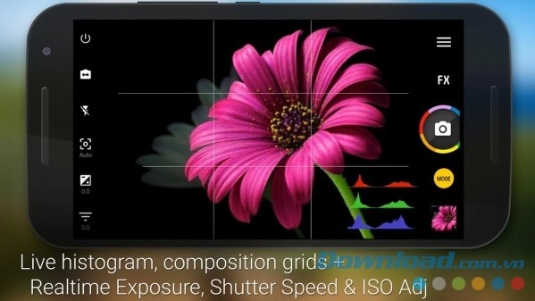 Ứng dụng camera chất lượng cao Camera ZOOM FX Premium cho Android