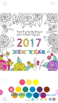 Sách tô màu điện tử cho người lớn ColorFil cho Android