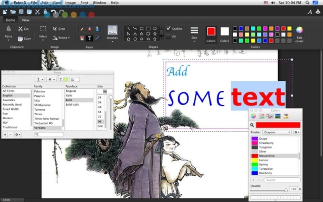 Thêm text vào bức ảnh