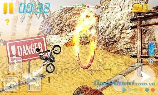 Bike Racing 3D cho Android có thiết kế đồ họa 3D chất lượng cao