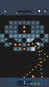 Game bắn bóng Bricks Breaker Puzzle cho Android