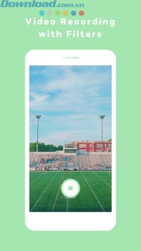 Áp dụng bộ lọc cả khi quay video