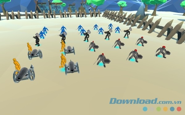 Game mô phỏng đánh trận hấp dẫn  Epic Battle Simulator cho Android