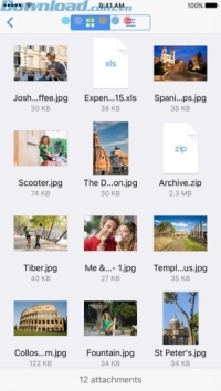 quản lý thư dễ dàng