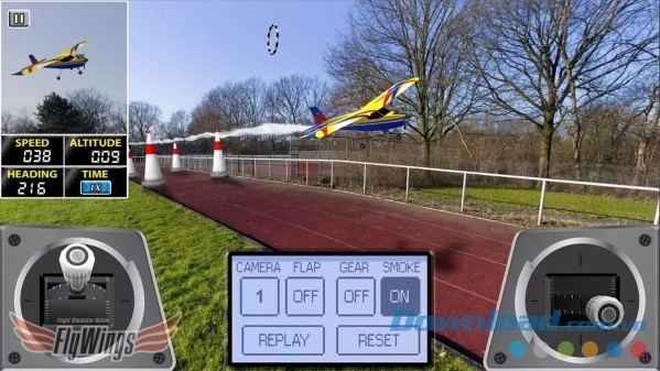 Game điều khiển máy bay từ xa Real RC Flight Sim 2016 Free cho Android