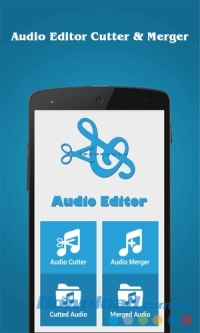 ứng dụng cắt nhạc Audio Editor Cutter & Merger cho Android 