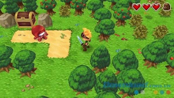 Evoland cho Android có gameplay chiến đấu độc đáo, pha trộn giữa truyền thống vào hiện đại