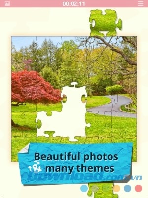 Game ghép tranh Jigsaw Puzzles Real cho Android 
