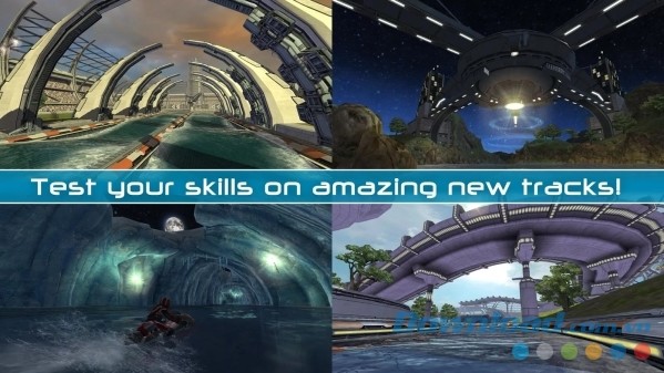 Riptide GP2 cho Android kiểm tra kỹ năng đua thuyền trên những cung đường đầy thử thách