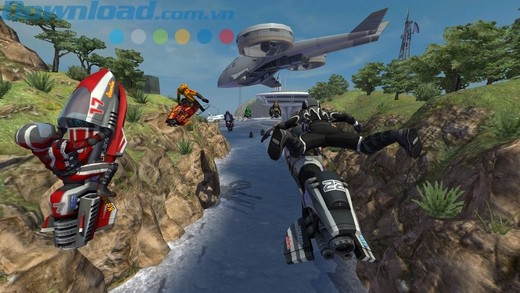 Game đua xe trên nước độc đáo