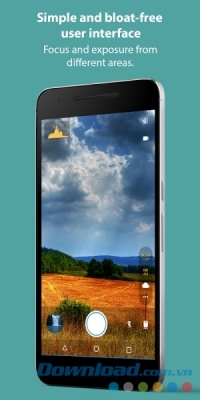 Ứng dụng chụp ảnh đẹp  Footej Camera cho Android