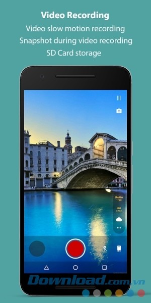  Footej Camera cho Android hỗ trợ quay video